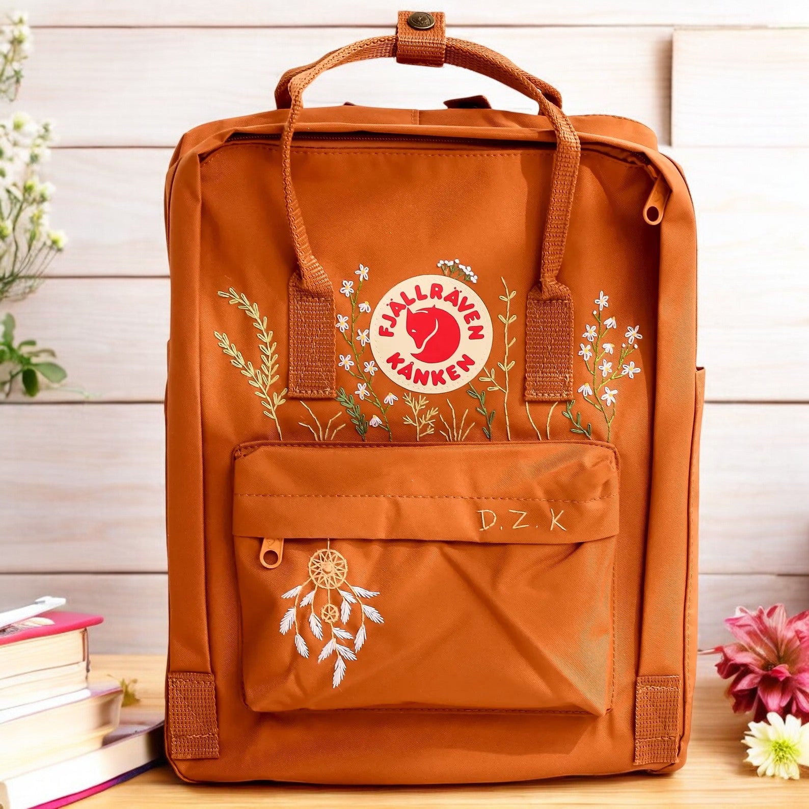 Floral Embroidered Backpack – Perfect Back to School Backpacks