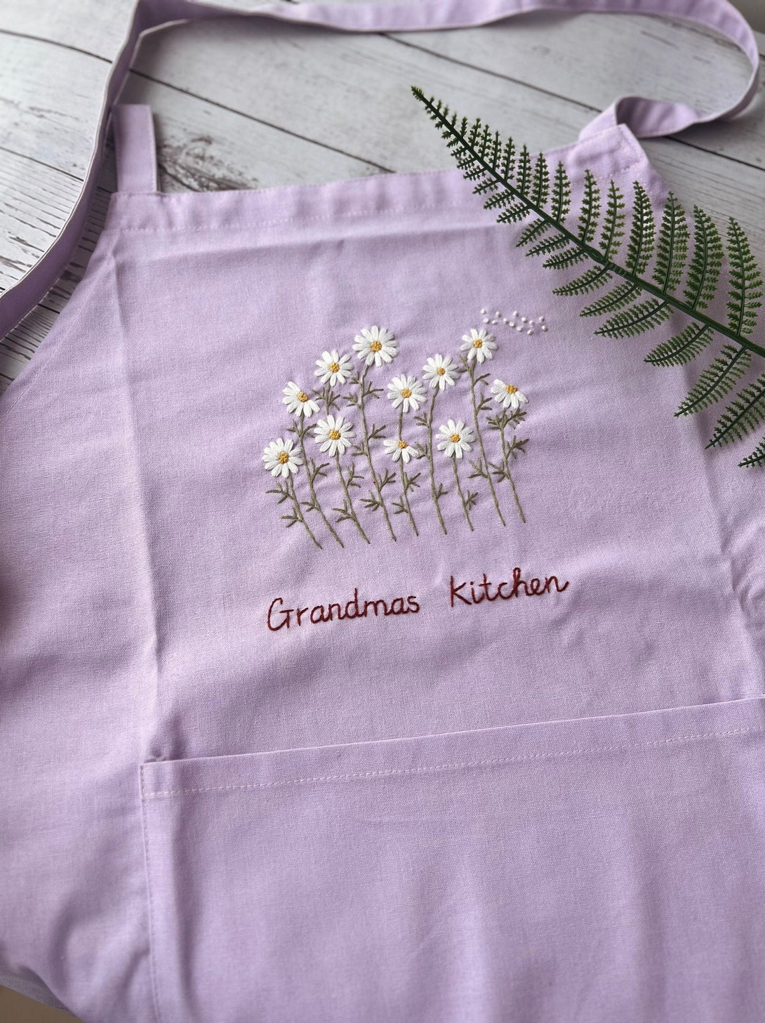 Wildflowers Embroidered Aprons - Stitchery Zone