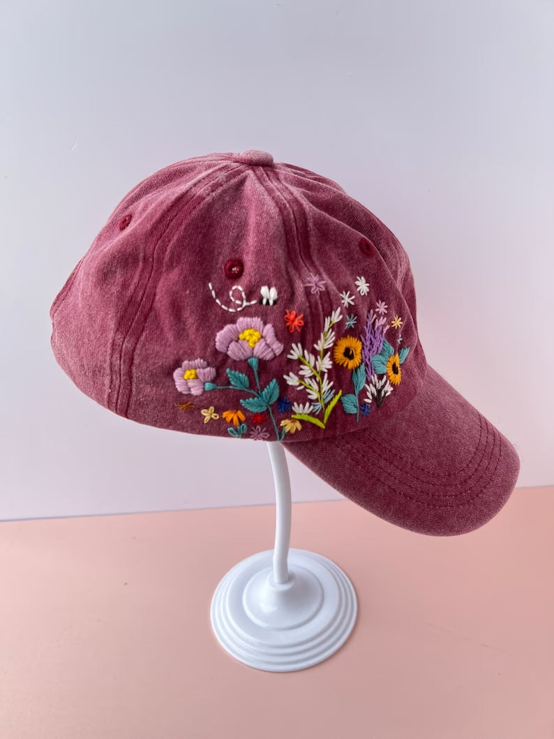 Blossom Flowers Sun Hat - Stitchery Zone