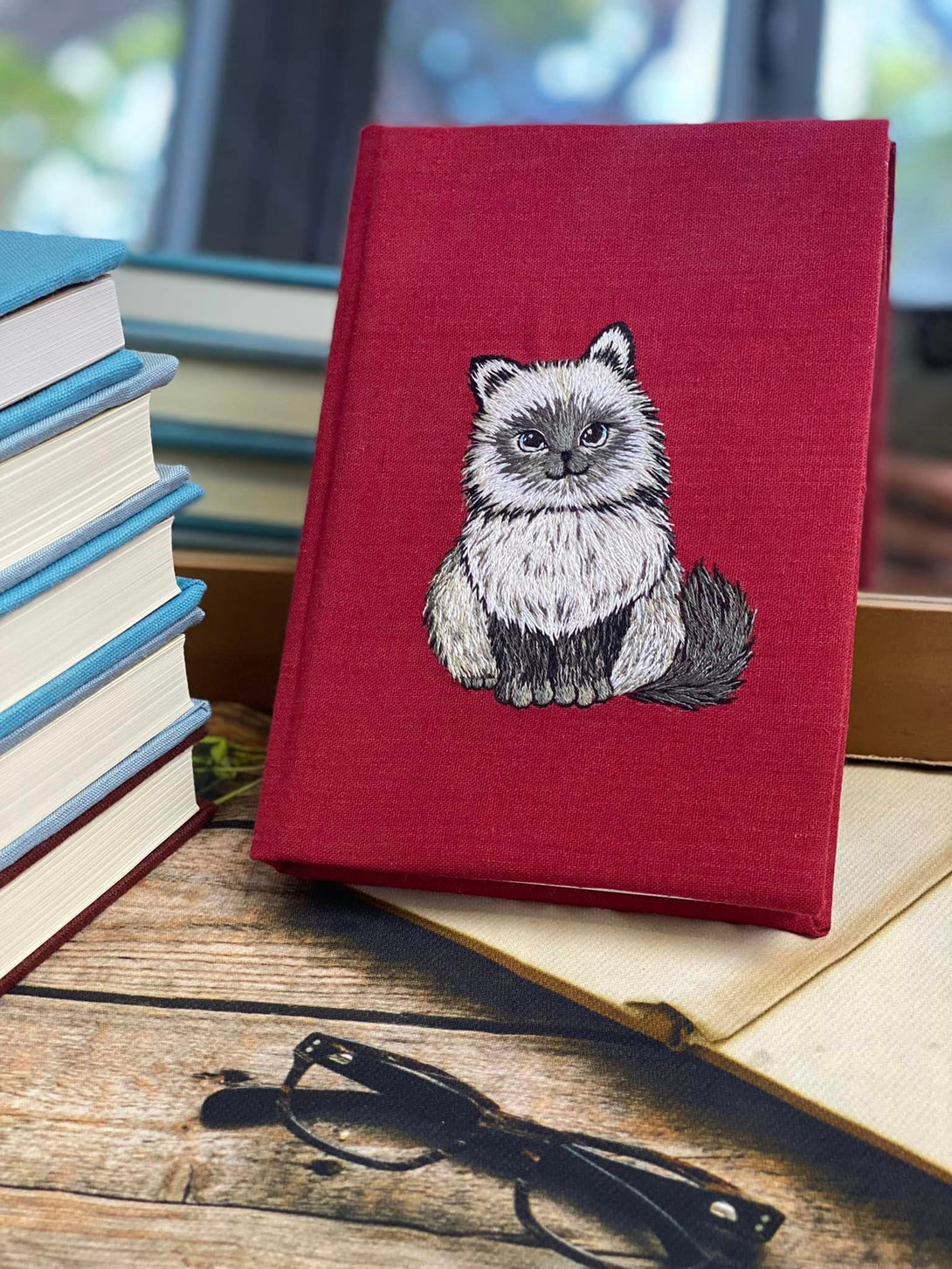 Adorable Animals Embroidered Notebook - Stitchery Zone