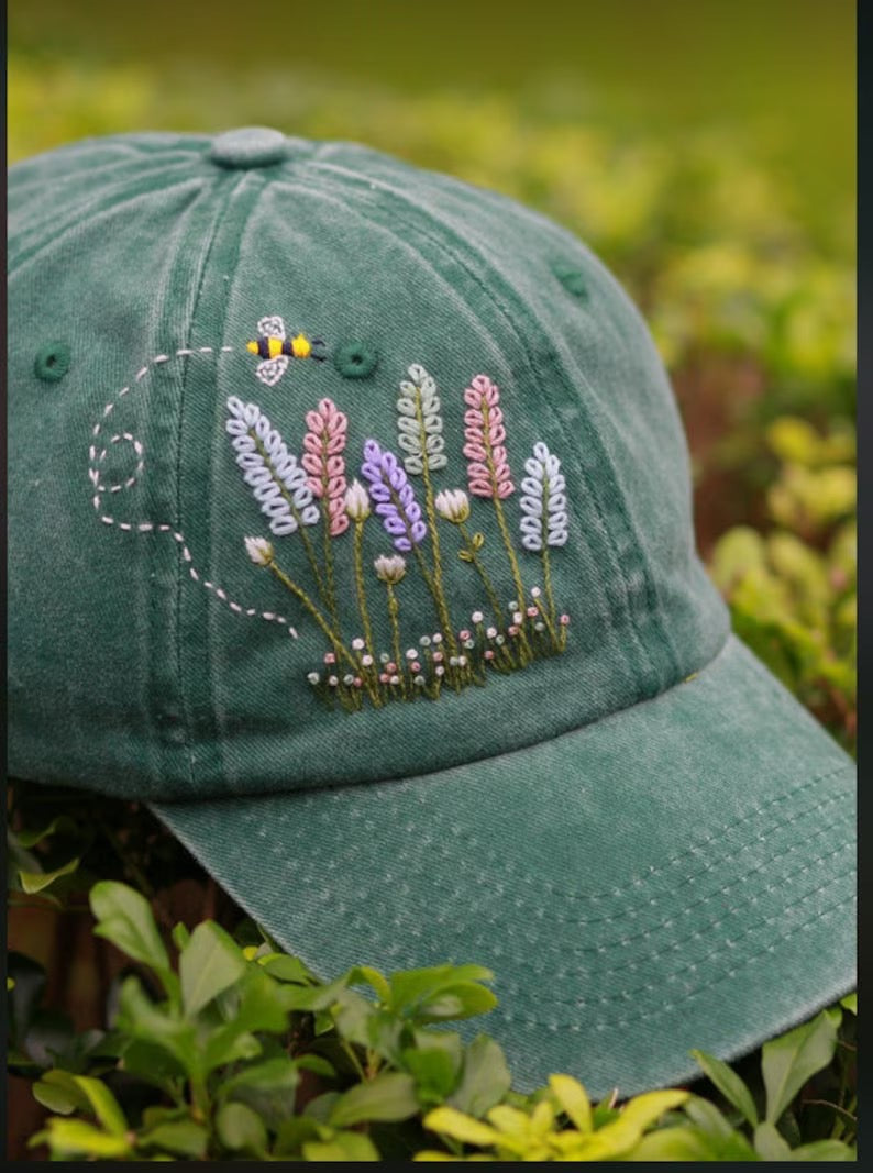 Blossom Flowers Sun Hat - Stitchery Zone