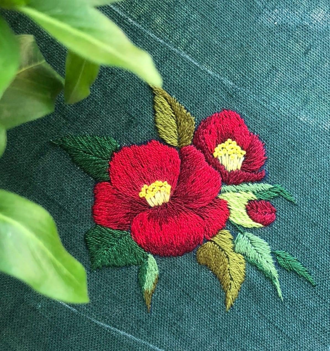 Camellia Whispers Hat - Stitchery Zone