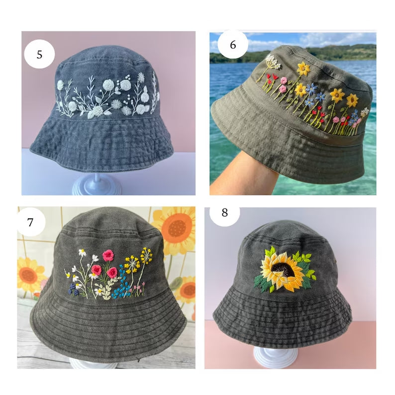 Enchanted Cap Blooms - Stitchery Zone