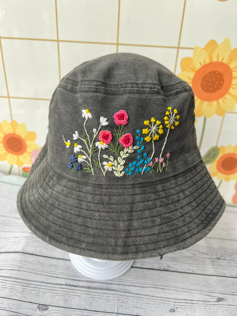 Enchanted Cap Blooms - Stitchery Zone