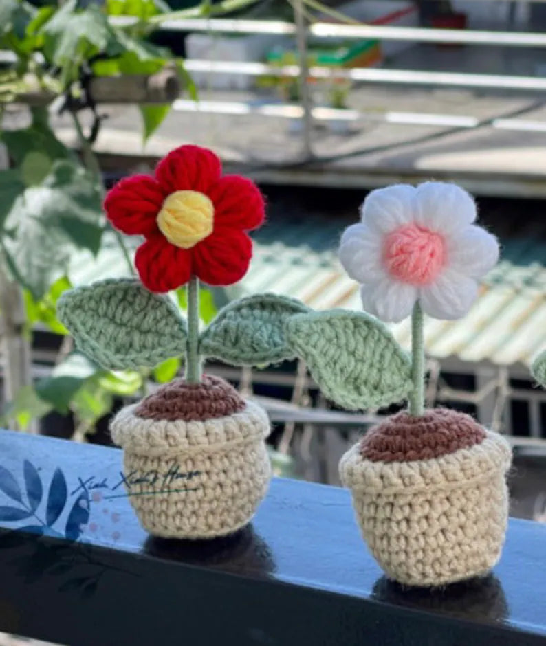 Mini Handmade Flower Pot