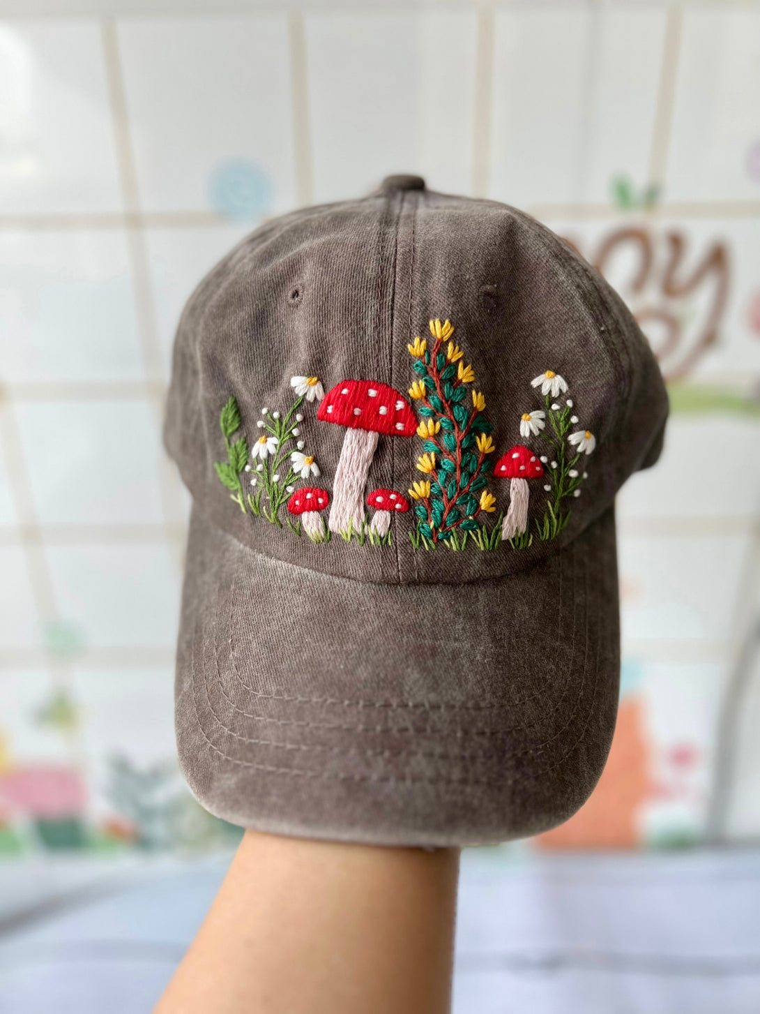 Blossom Flowers Sun Hat - Stitchery Zone