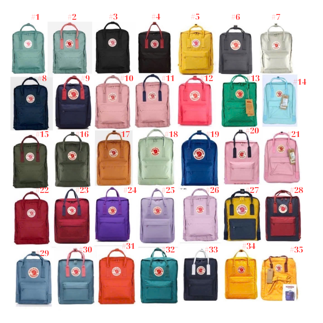 Stitchery Zone personalized children's backpack collection in multiple colors and designs for school and everyday use