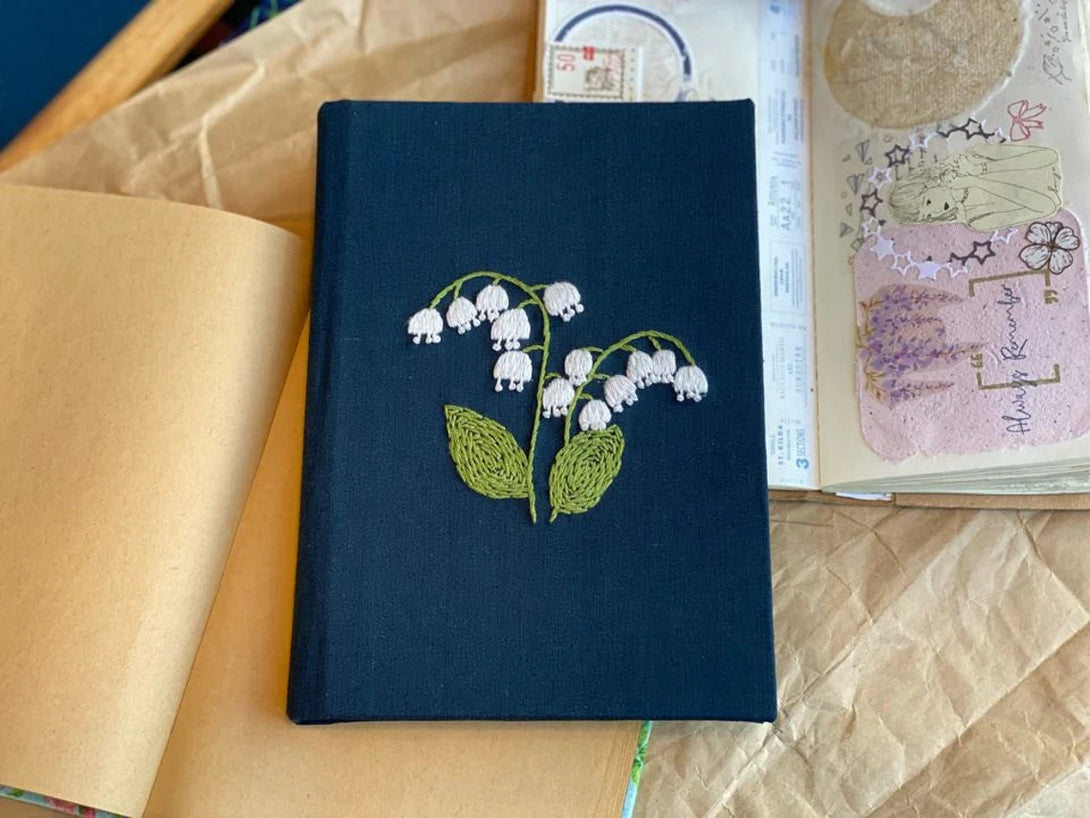 Floral Whisper Notebooks - Stitchery Zone