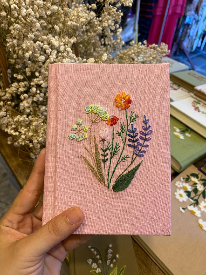 Floral Whisper Notebooks - Stitchery Zone