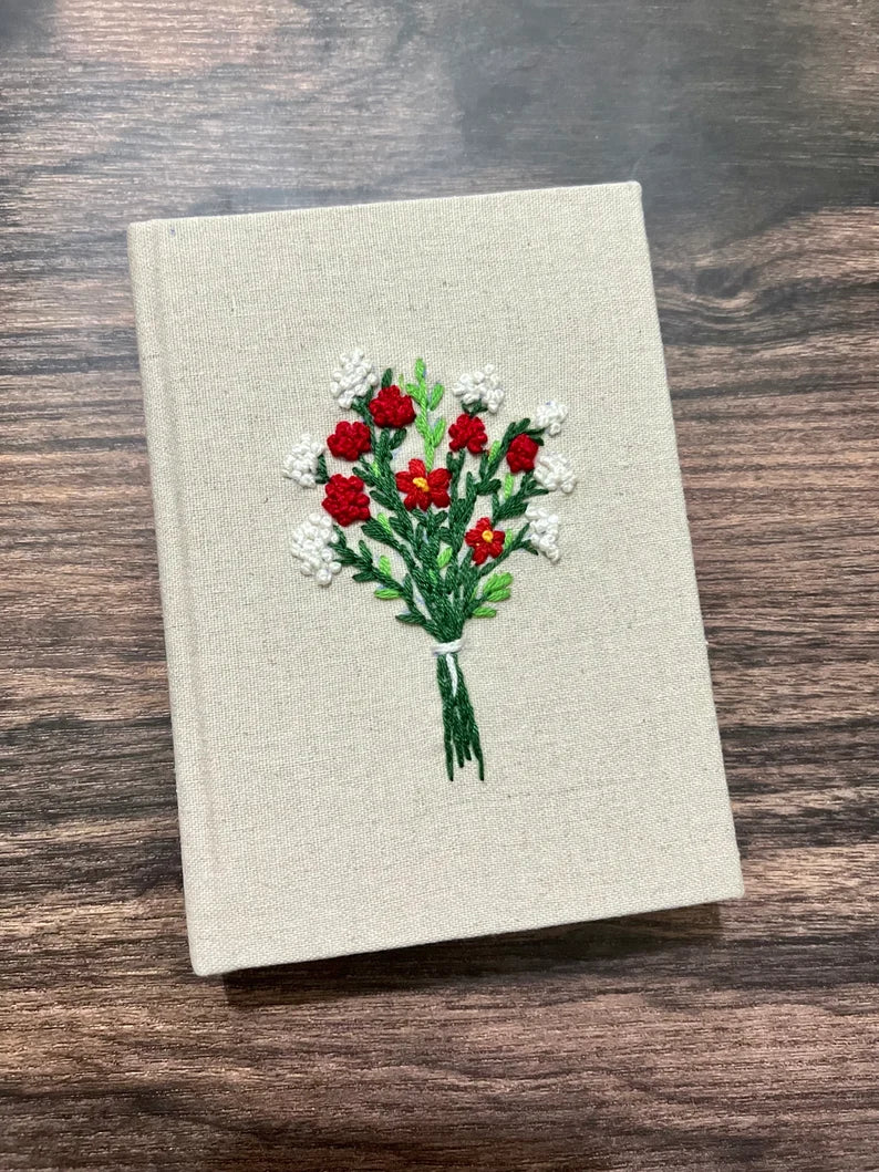 Floral Whisper Notebooks - Stitchery Zone