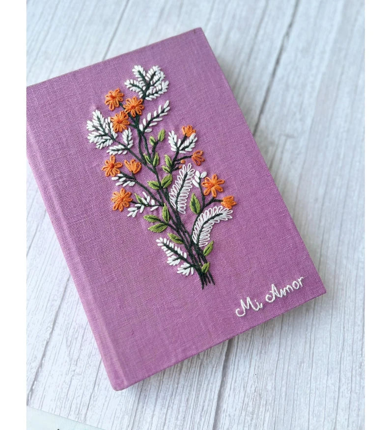 Floral Whisper Notebooks - Stitchery Zone