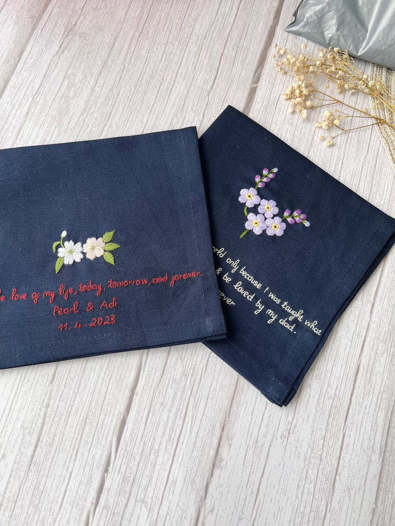 Handkerchief for men - Stitchery Zone