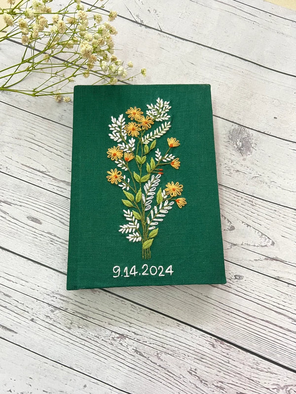 Floral Whisper Notebooks - Stitchery Zone