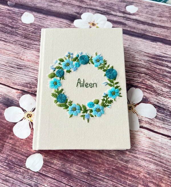 Bridesmaid Gifts Embroidered Notebook