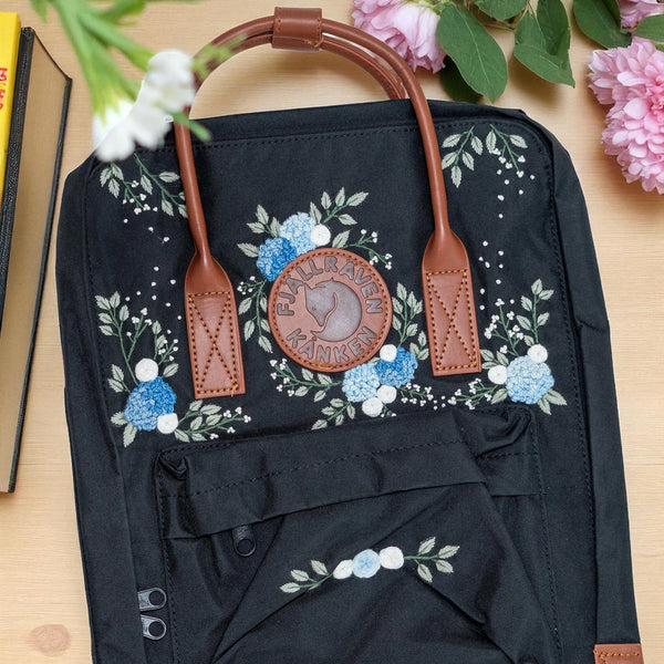 Stitchery Zone Embroidered Fjallraven Kanken Backpack Laptop