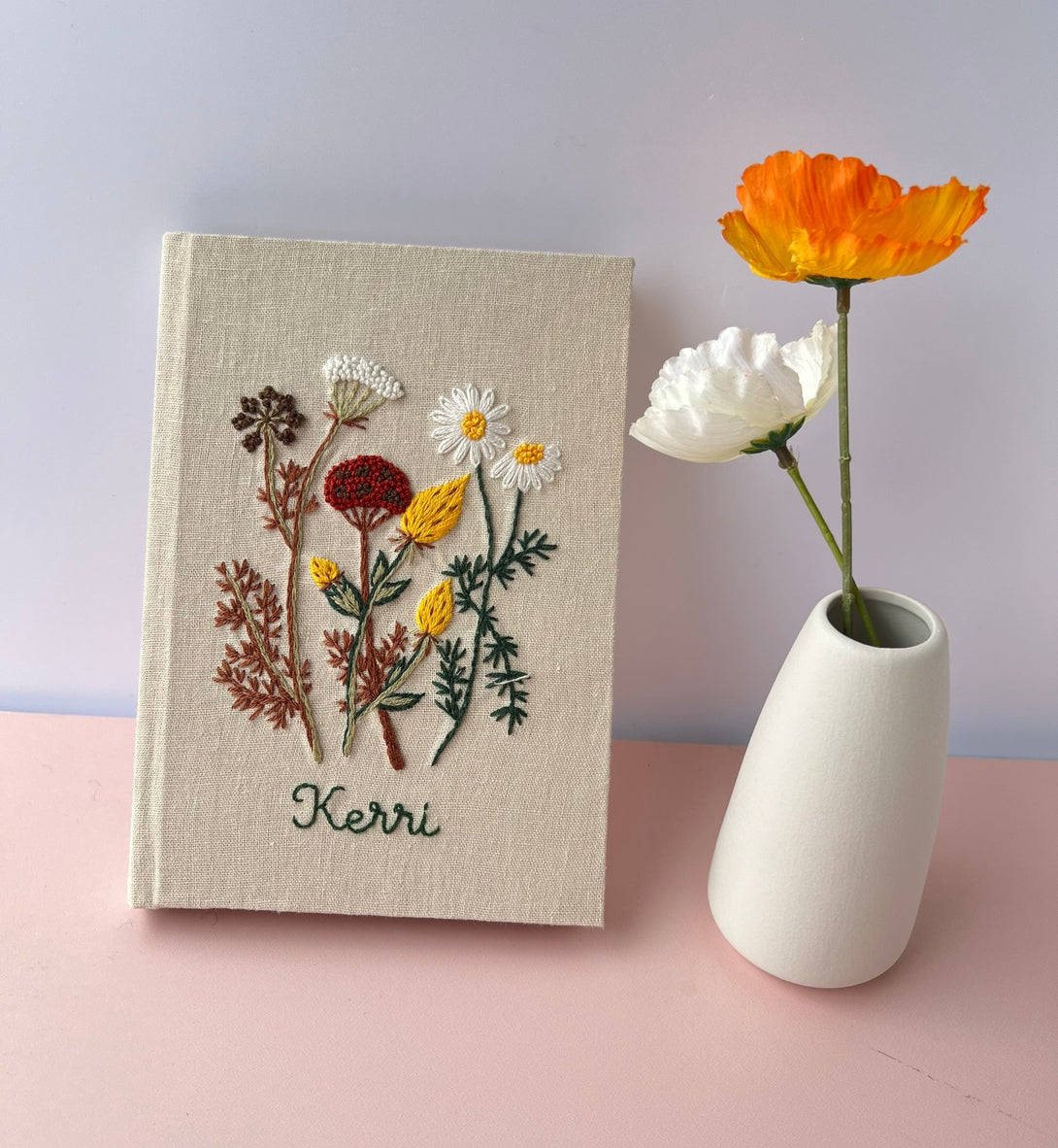 Floral Whisper Notebooks - Stitchery Zone