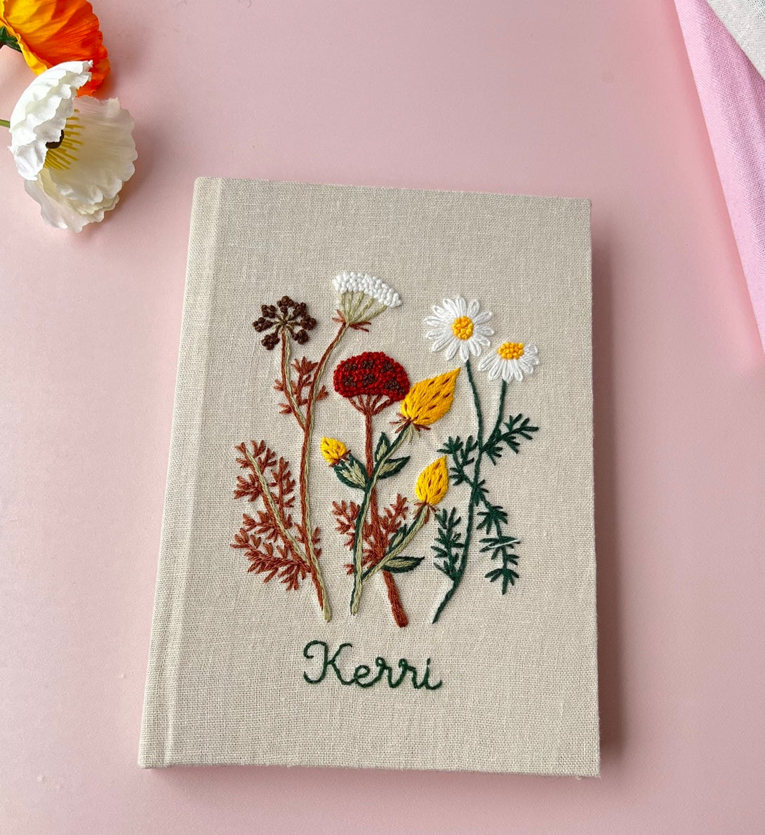 Floral Whisper Notebooks - Stitchery Zone