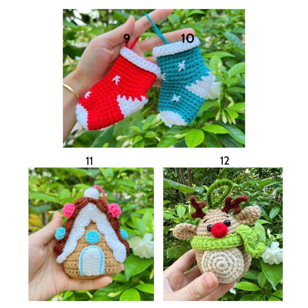 Crochet Christmas Ornaments - Stitchery Zone