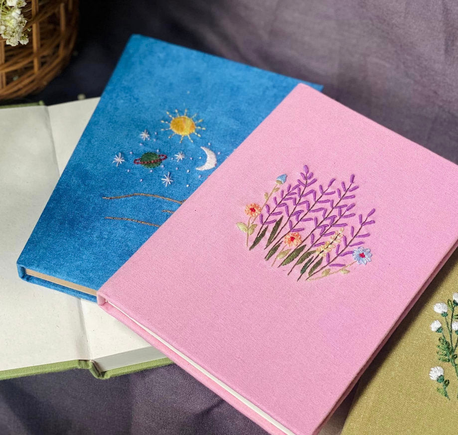 Botanical Whispers Notebook - Stitchery Zone