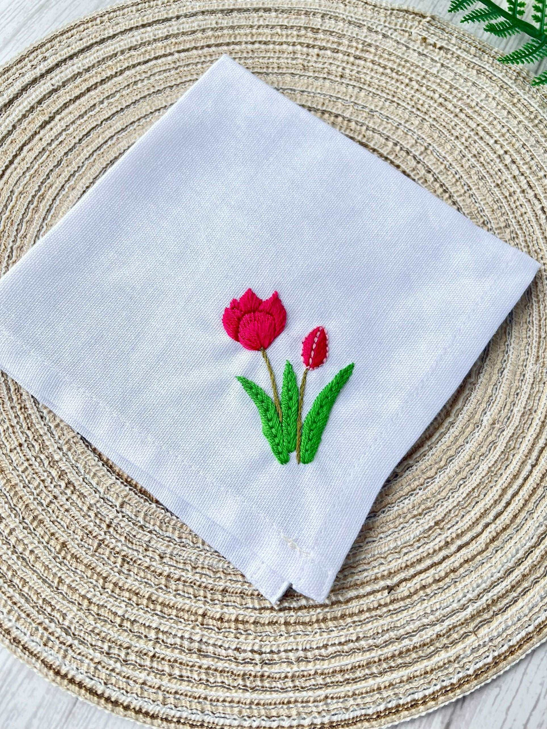 Little Flowers Handkerchiefs - Stitchery Zone