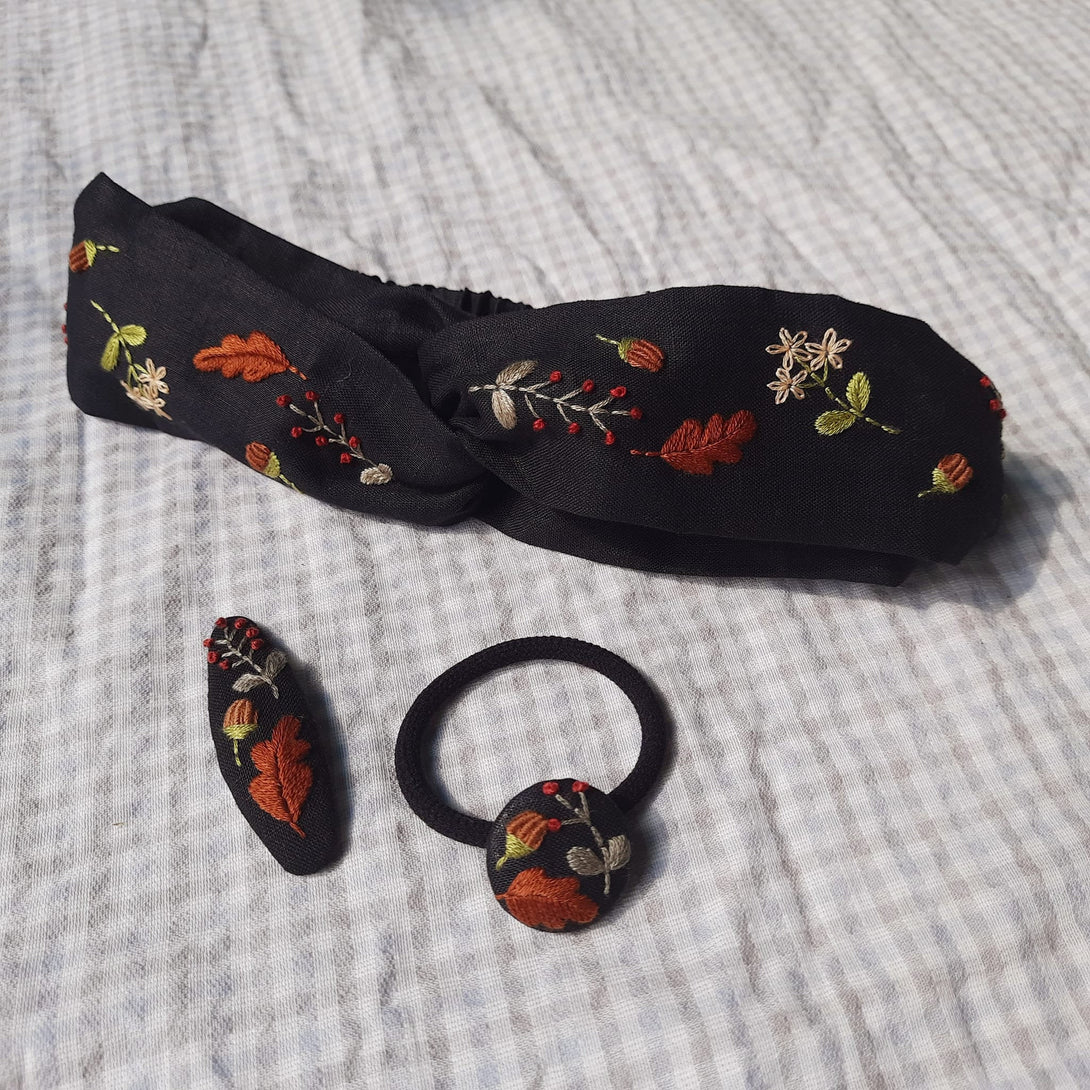 Mimosa Turban, Handmade Hair Accessory - Stitchery Zone