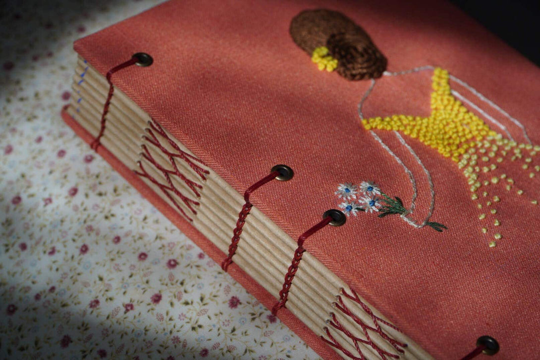 Custom Wedding Notebook - Stitchery Zone