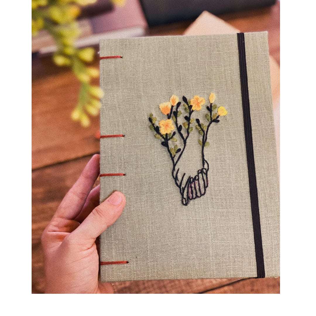 Custom Wedding Notebook - Stitchery Zone