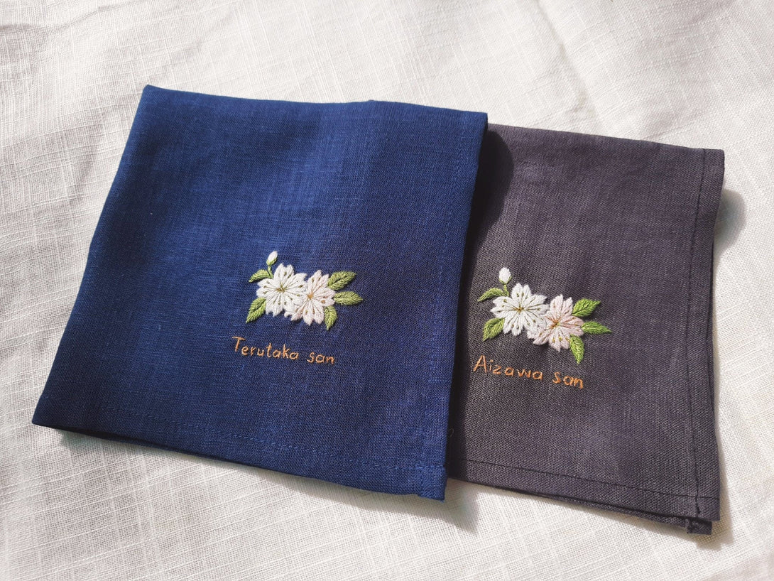 Personalized Handkerchiefs For Men - Stitchery Zone