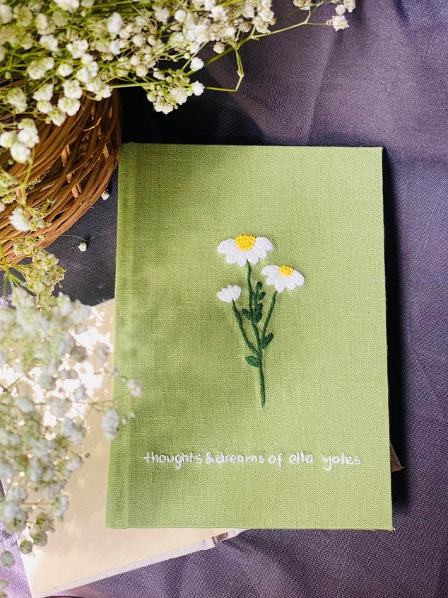 Botanical Whispers Notebook - Stitchery Zone