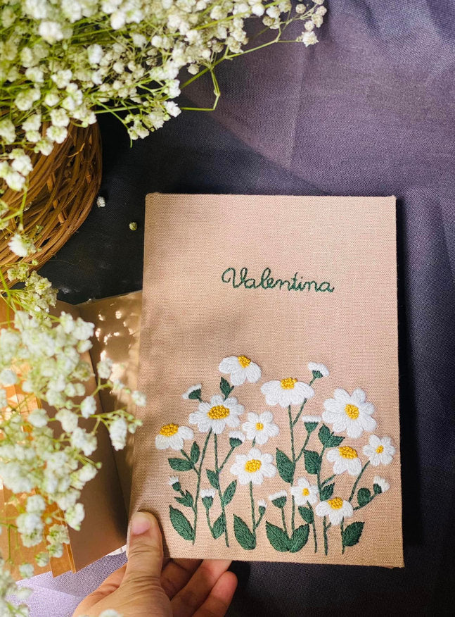 Botanical Whispers Notebook - Stitchery Zone