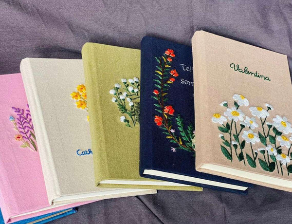 Botanical Whispers Notebook - Stitchery Zone