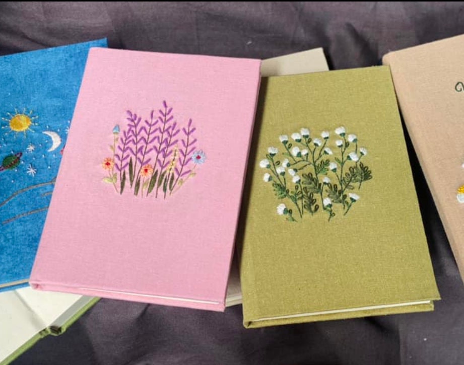 Botanical Whispers Notebook - Stitchery Zone