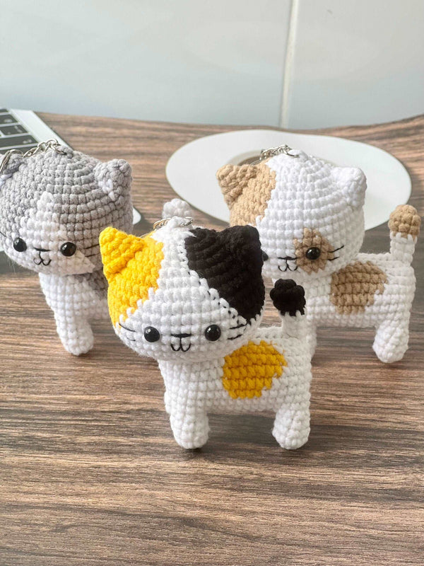 Crochet Cute Cat - Stitchery Zone