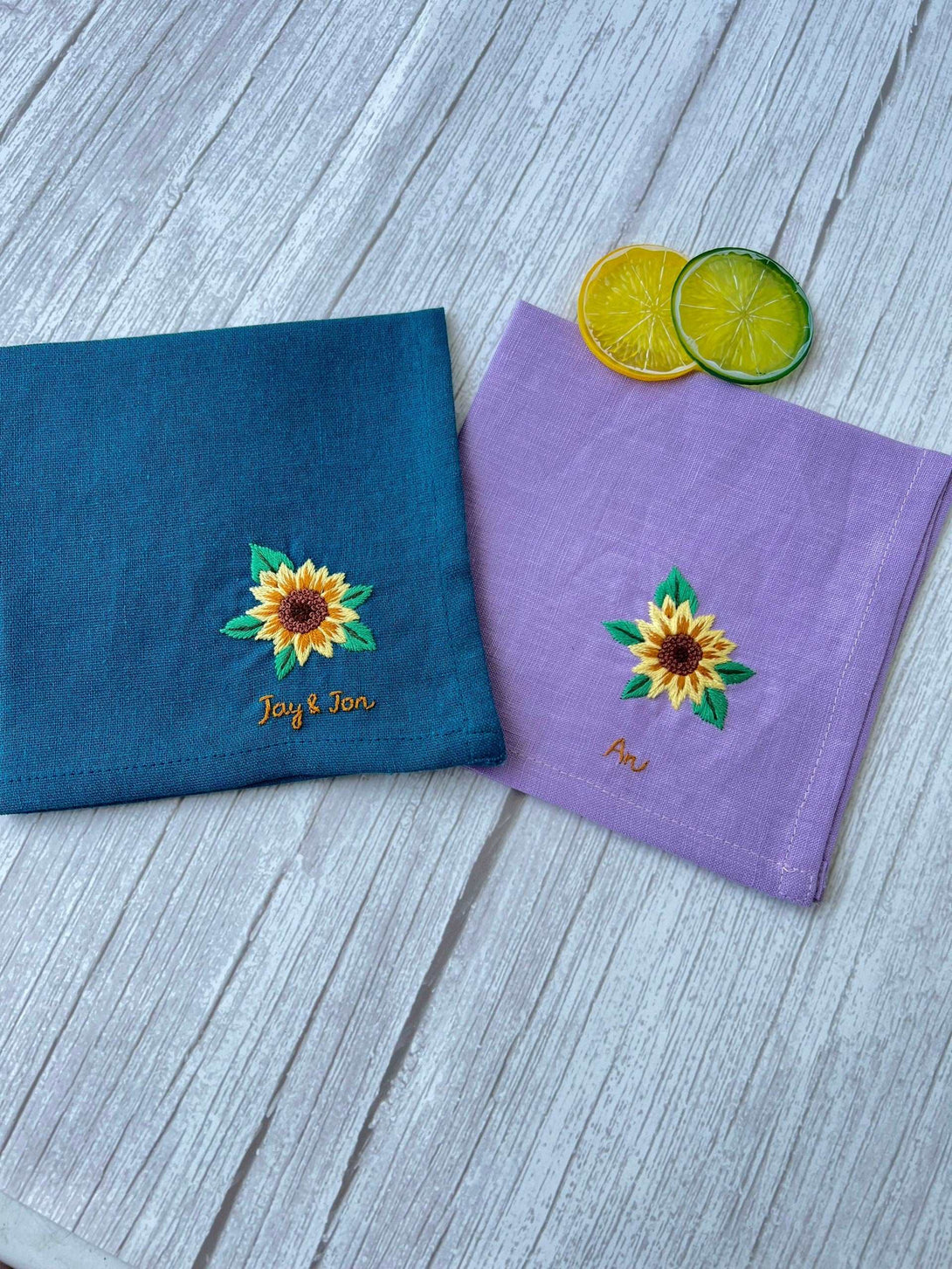 Little Wild Flower Handkerchief - Stitchery Zone