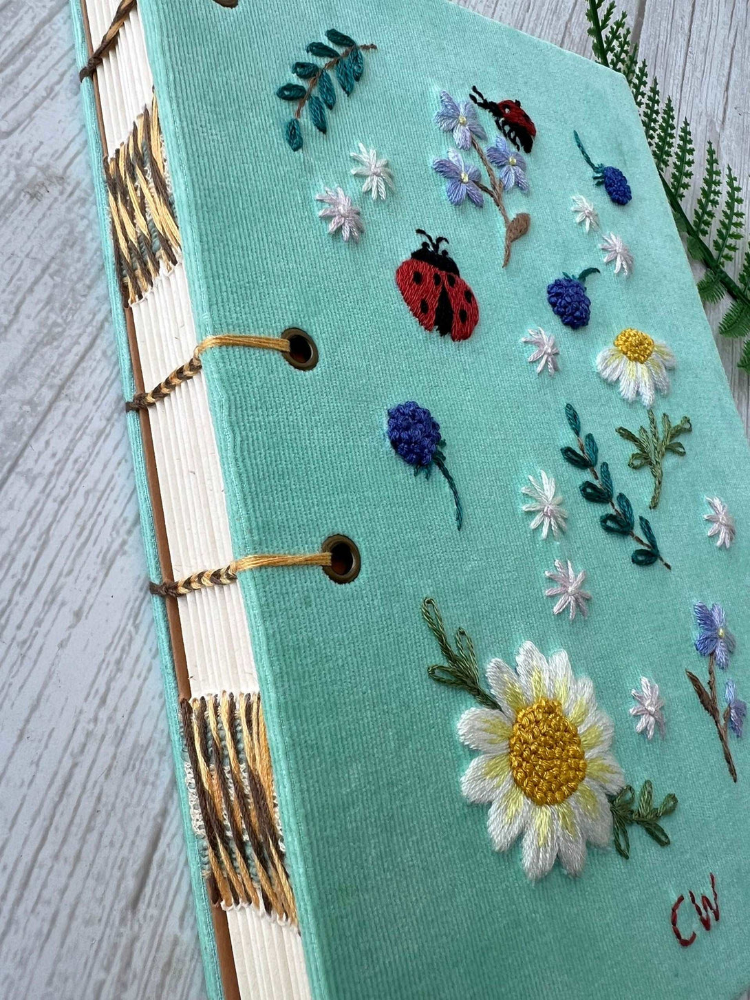 Serenity Stitched Journal - Stitchery Zone