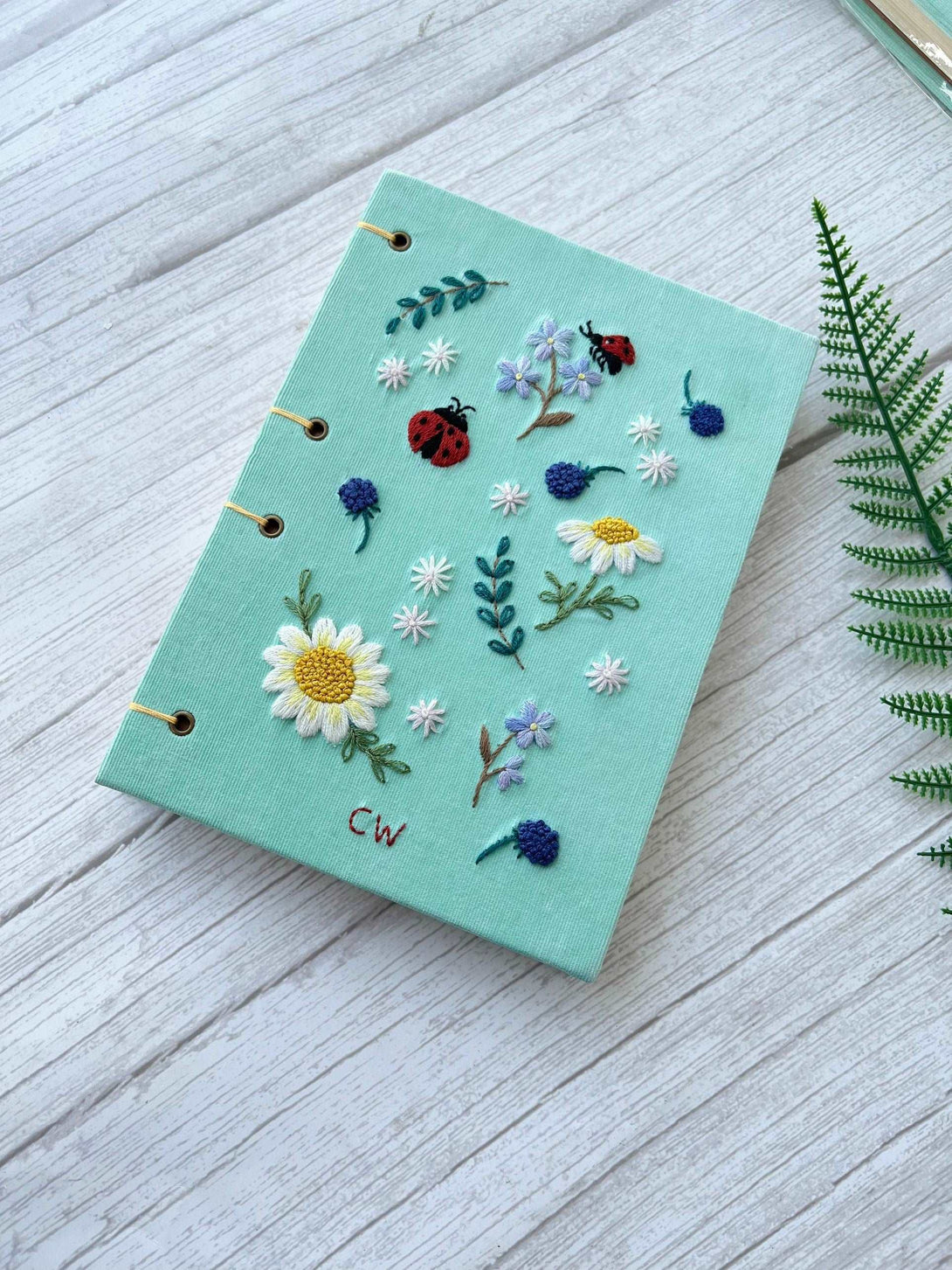 Serenity Stitched Journal - Stitchery Zone