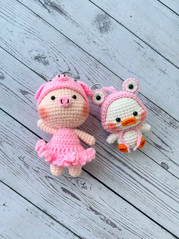 Crochet Cute Pig - Stitchery Zone