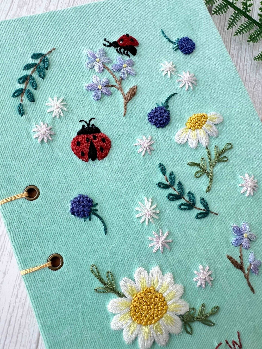 Serenity Stitched Journal - Stitchery Zone